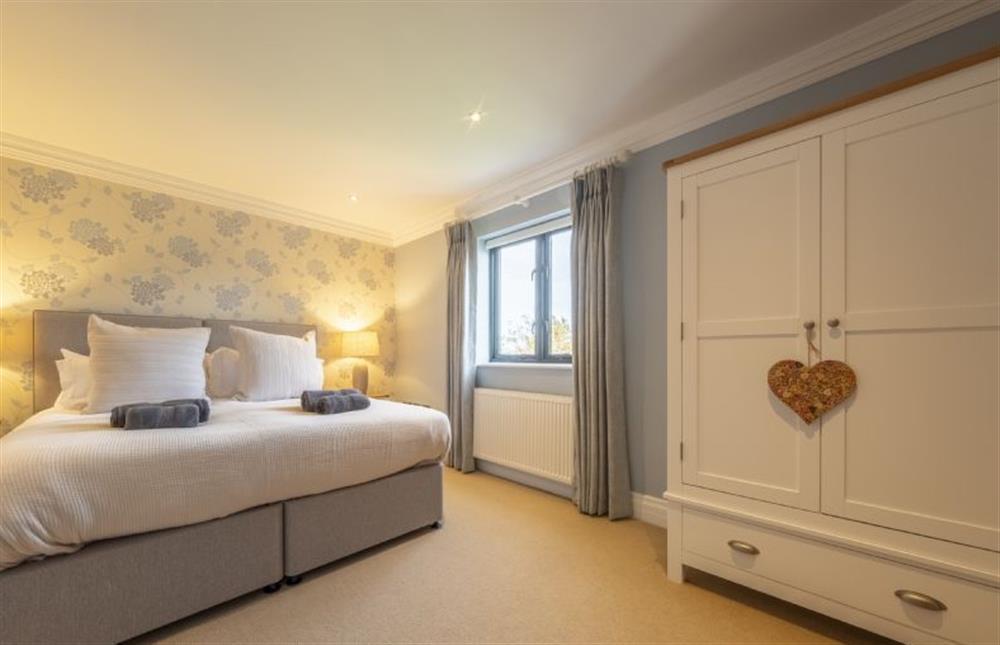 Bedroom two with superking-size bed. at 17 Peddars Way, Holme-next-the-Sea near Hunstanton
