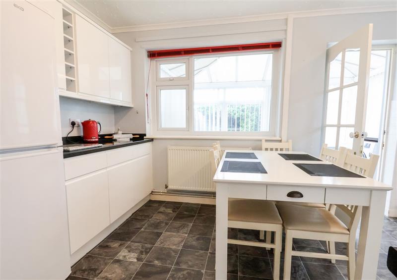 This is the kitchen at 17 Third Avenue, Prestatyn