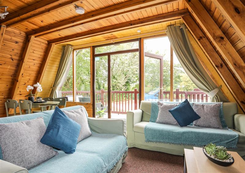 Relax in the living area at 171 Snowdonia View, Chwilog