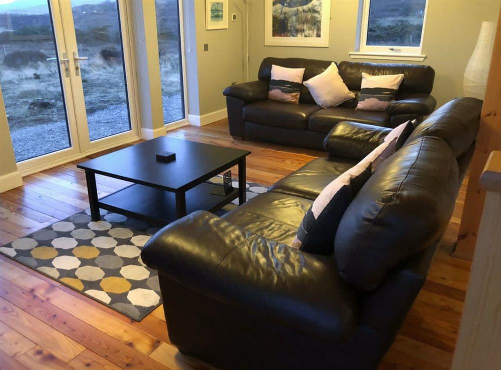 Living room at 17a Husabost in Husabost, near Dunvegan, Isle Of Skye