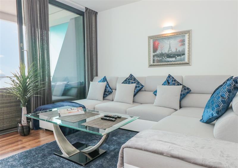 Enjoy the living room at 18 Abbey Sands, Torquay