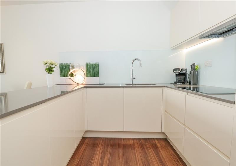 The kitchen at 18 Abbey Sands, Torquay