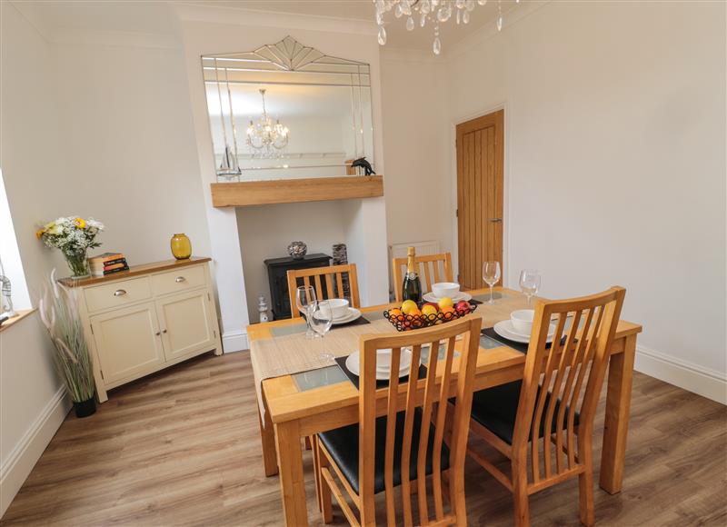 This is the dining room at 18 Acklington Road, Amble