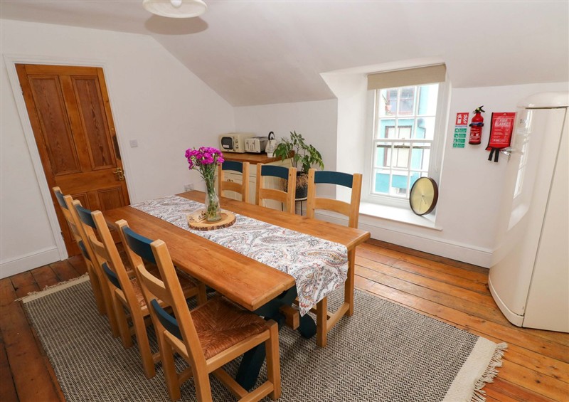 Dining room at 18 Main Street, Fishguard