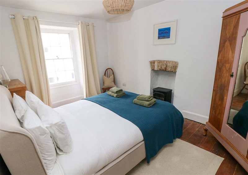 One of the bedrooms at 18 Main Street, Fishguard