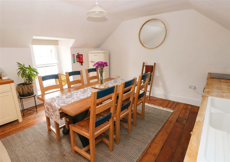 The dining room at 18 Main Street, Fishguard