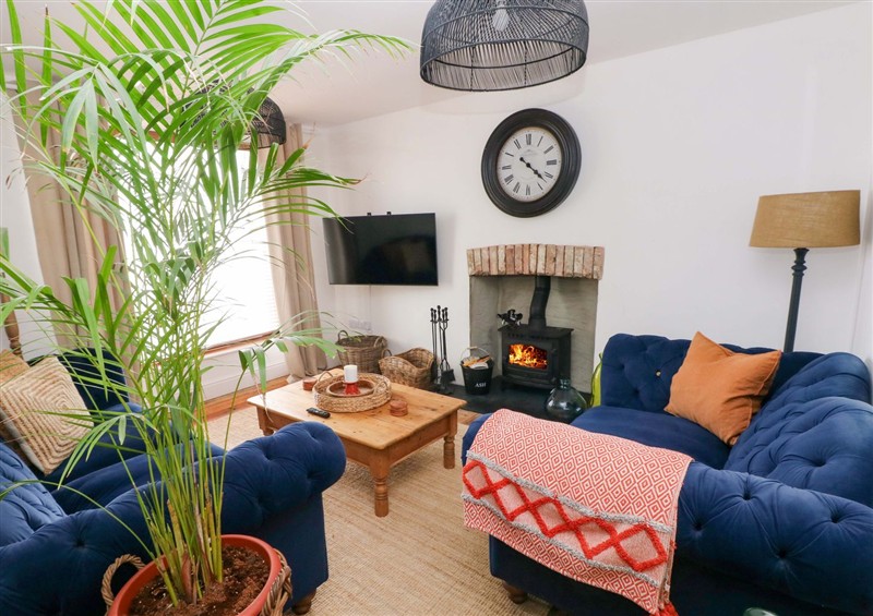 The living area at 18 Main Street, Fishguard