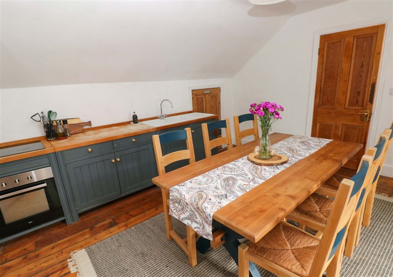 This is the kitchen at 18 Main Street, Fishguard