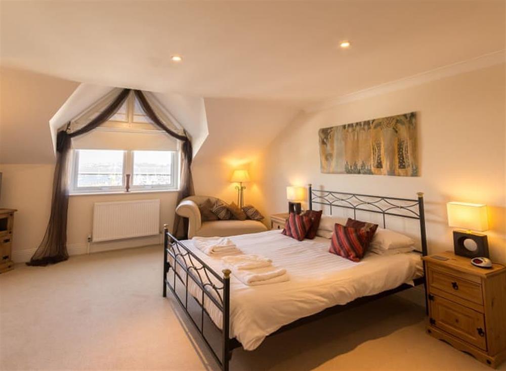Double bedroom at 18 Moorings Reach in Brixham, South Devon