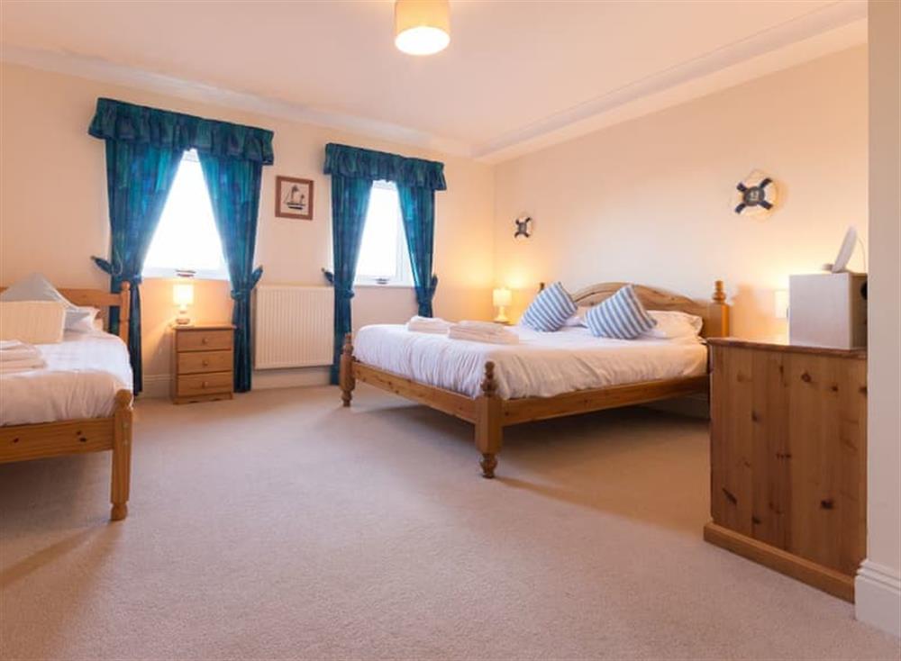 Family bedroom at 18 Moorings Reach in Brixham, South Devon