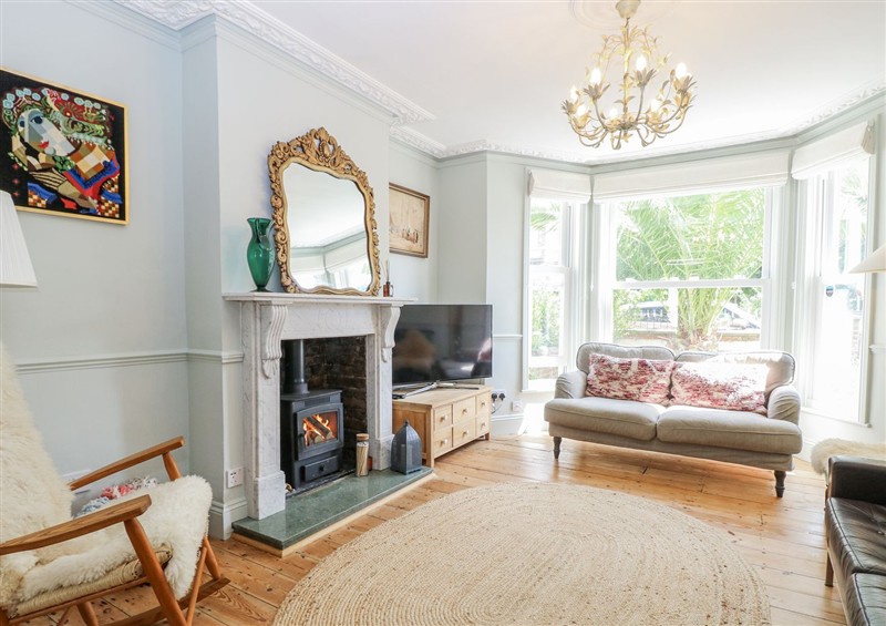 The living room at 18 Pakefield Road, Lowestoft