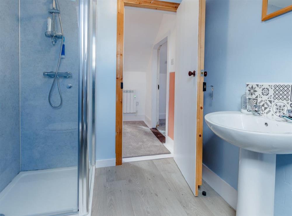 Shower room at 19 South Street in Grantown-on-Spey, Moray, Morayshire