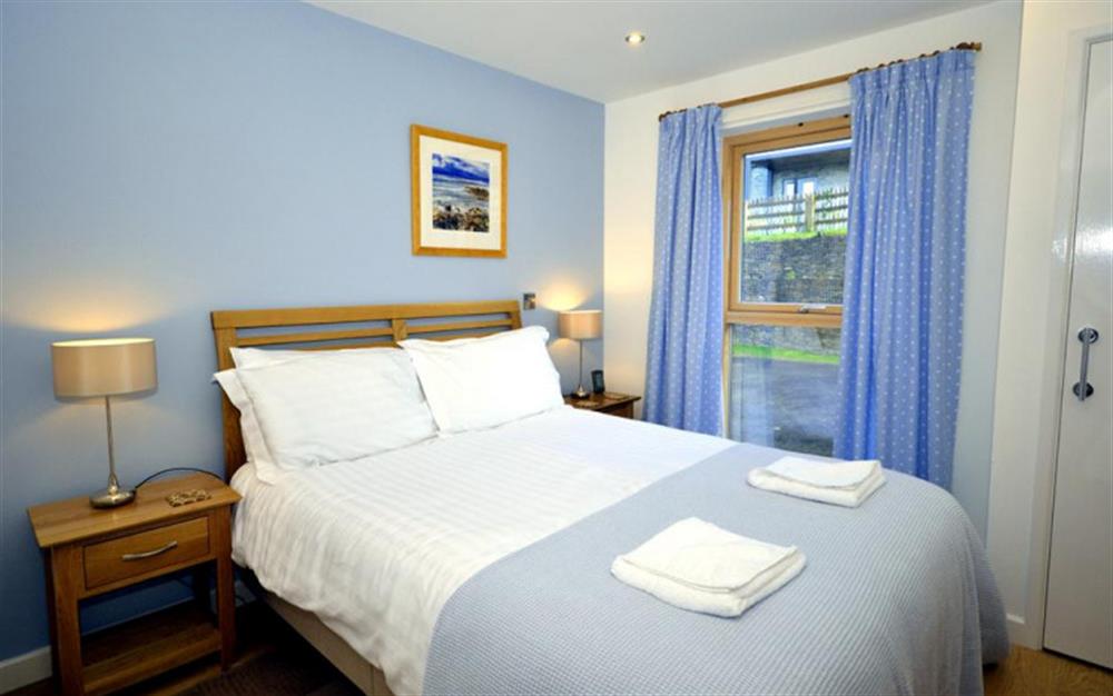 The ground floor double bedroom at 19 Talland in Talland Bay