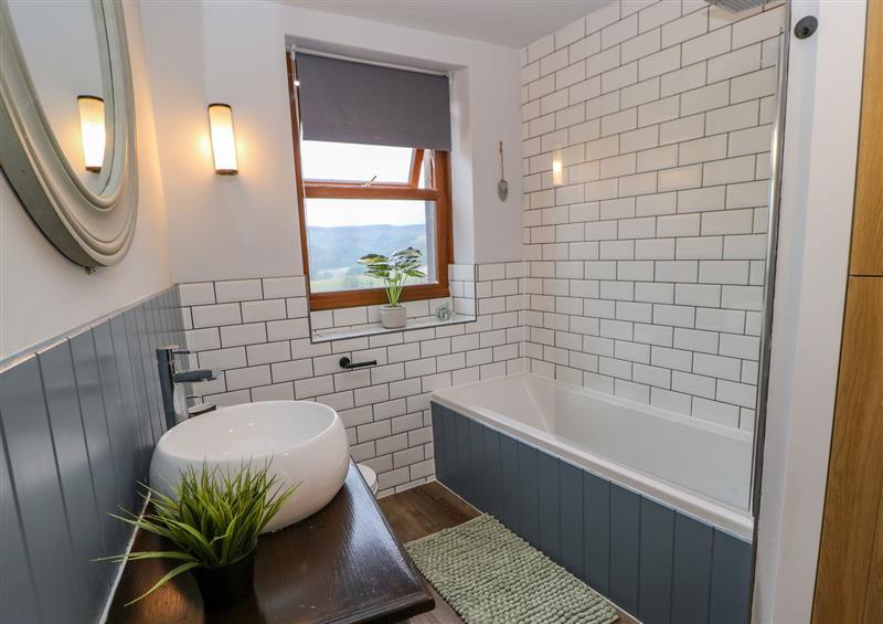 This is the bathroom at 19 The Village, Holme near Holmbridge