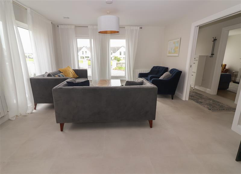 Relax in the living area at 19A Lighthouse Village, Fenit