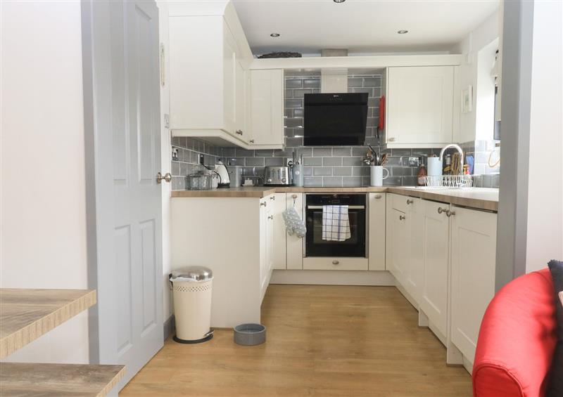 This is the kitchen at 1A Estuary View, Kingsbridge