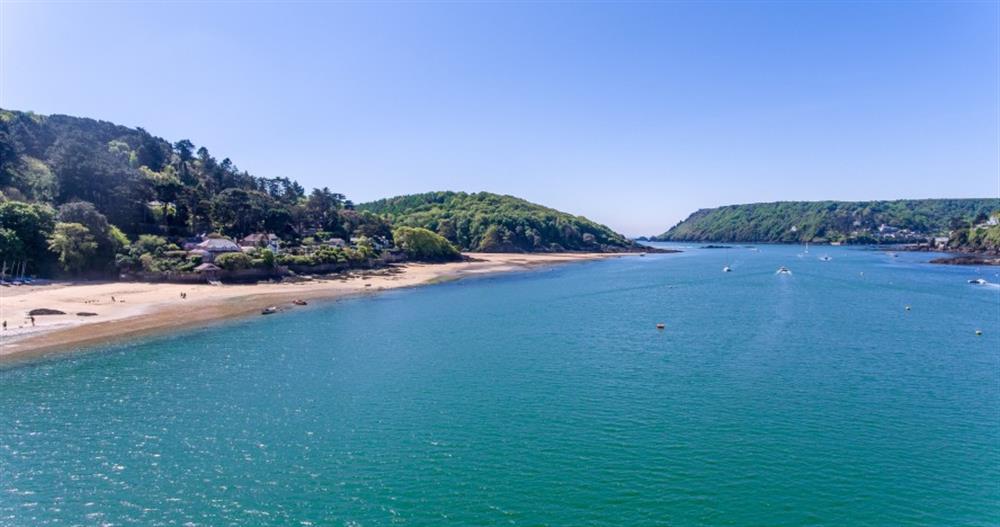 Great sandy beaches within easy walking distance (via passenger ferry) at 1b Harbour View in Salcombe