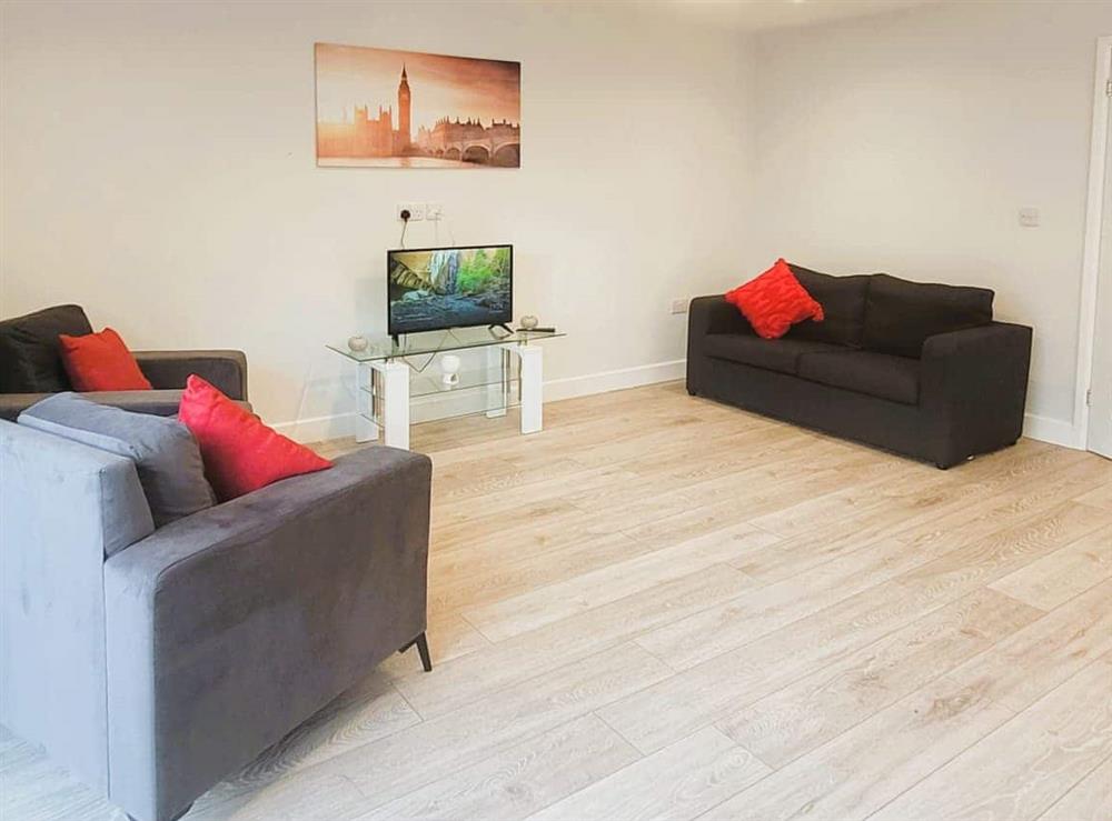 Living area at 1B House in Faversham, Kent