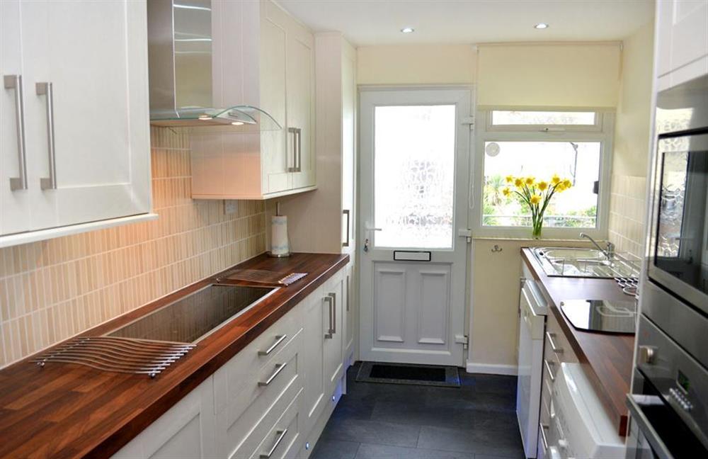 Another view of the new kitchen at 1C Mayflower Court, Dartmouth