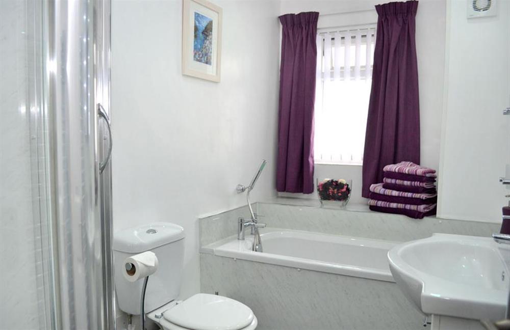 The new bath and shower room at 1C Mayflower Court, Dartmouth