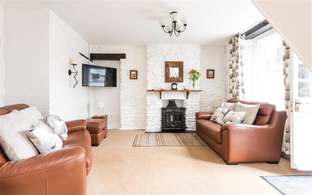 Enjoy the living room at 2 Albatross Cottage in Looe