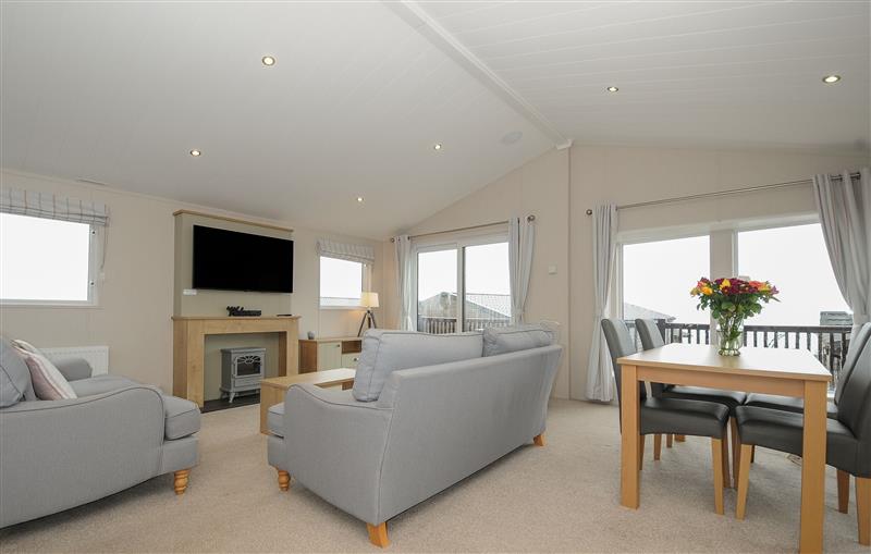 Relax in the living area at 2 Bed Lodge (Plot 55), Brixham