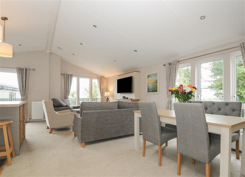 The living area at 2 Bed Lodge (Plot 59), Brixham