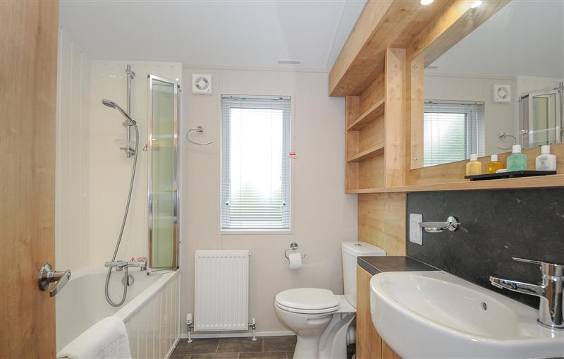 This is the bathroom at 2 Bed Lodge (Plot 59), Brixham