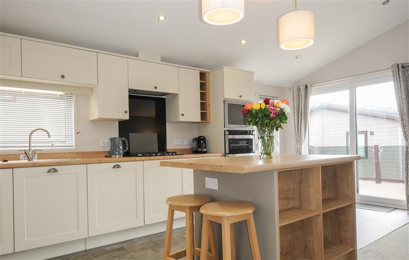 This is the kitchen at 2 Bed Lodge (Plot 59), Brixham