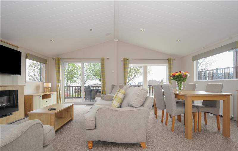 The living room at 2 Bed Lodge (Plot 65), Brixham