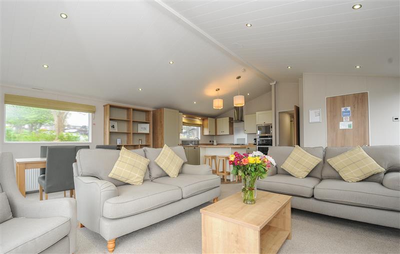 Relax in the living area at 2 Bed Lodge (Plot 74), Brixham