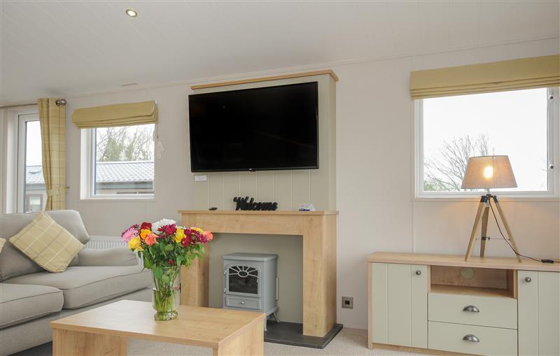 The living room at 2 Bed Lodge (Plot 74), Brixham