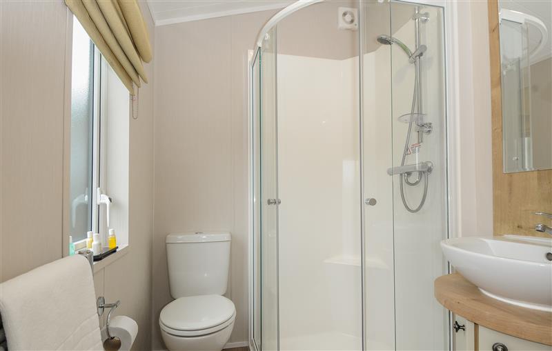 This is the bathroom at 2 Bed Lodge (Plot 74), Brixham