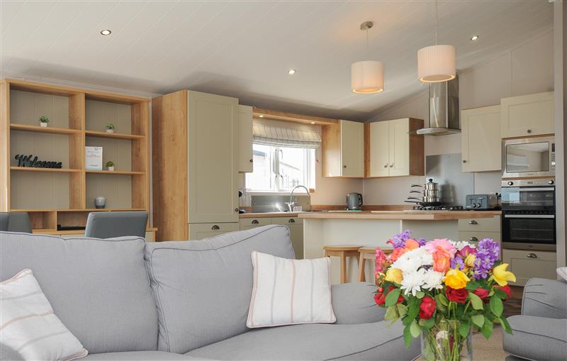Relax in the living area at 2 Bed  Lodge Plot B015 with Pets, Brixham
