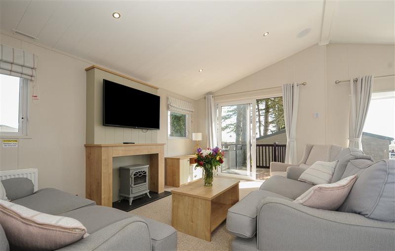 The living room at 2 Bed  Lodge Plot B015 with Pets, Brixham