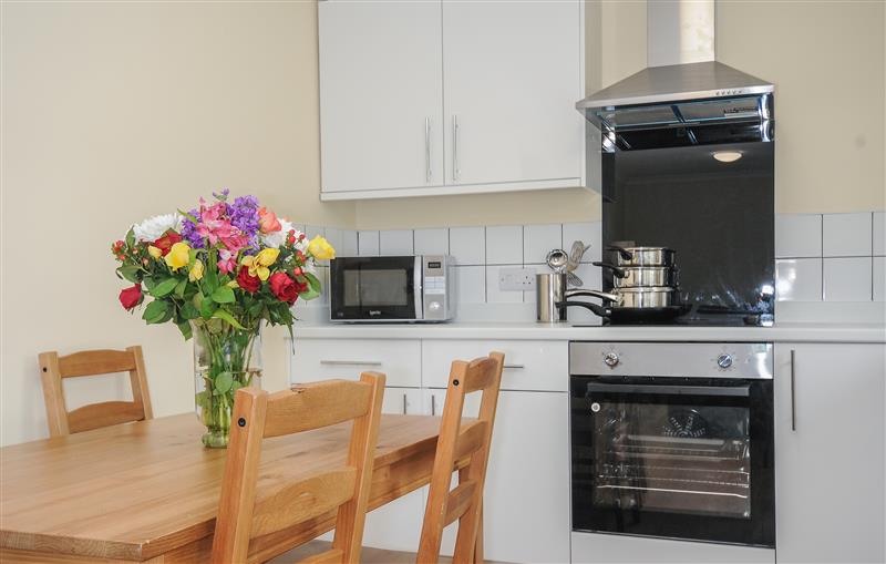 Kitchen at 2 Bed Silver Chalet Plot T032 with pets, Brixham