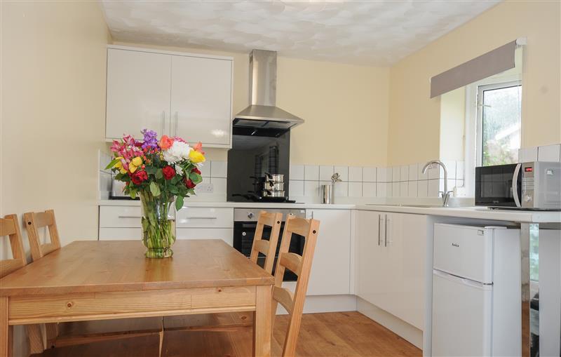 Kitchen at 2 Bed Silver Chalet Plot T033 with pets, Brixham