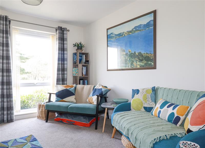 Enjoy the living room at 2 Boathouse Terrace, Mawgan Porth