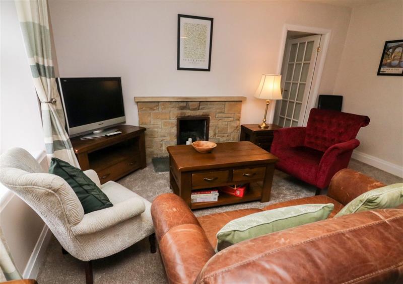 The living room at 2 Brown Hill, Low Row near Reeth