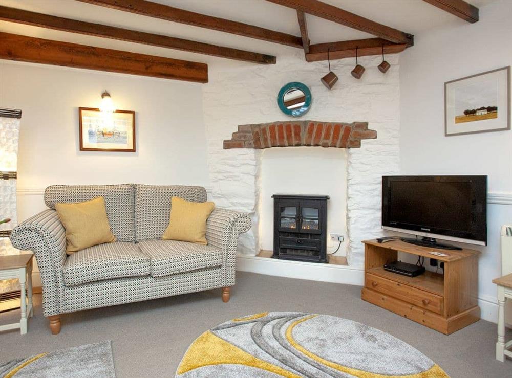 Living room (photo 2) at 2 Castle Cottage in Bow Creek, Nr Totnes, South Devon., Great Britain