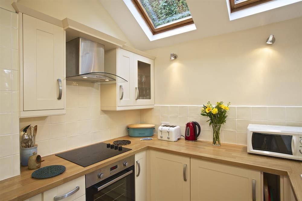 Kitchen area at 2 Channel View in Bennett Road, Salcombe
