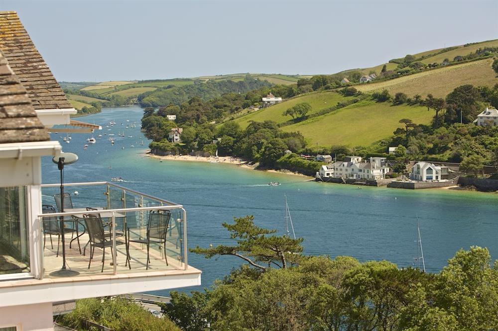 Spectacular views from the property at 2 Channel View in Bennett Road, Salcombe