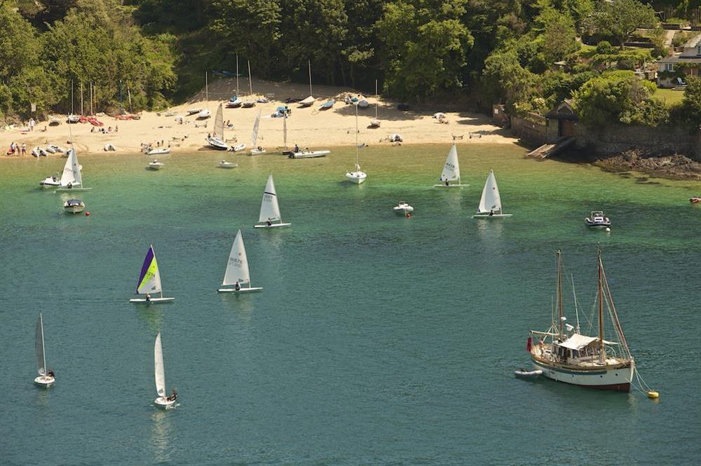 Views across the estuary at 2 Channel View in Bennett Road, Salcombe