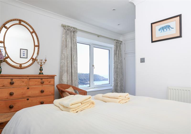 A bedroom in 2 Channel View at 2 Channel View, Salcombe