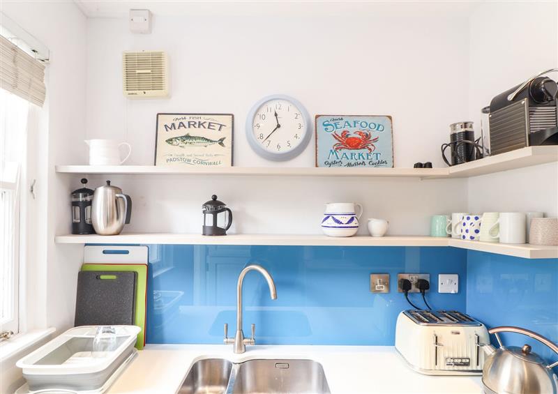 This is the kitchen at 2 Chapel Place, Mousehole