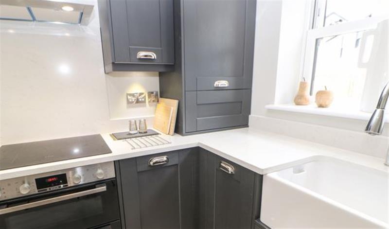 The kitchen at 2 Charter Gardens, Kirkby Stephen