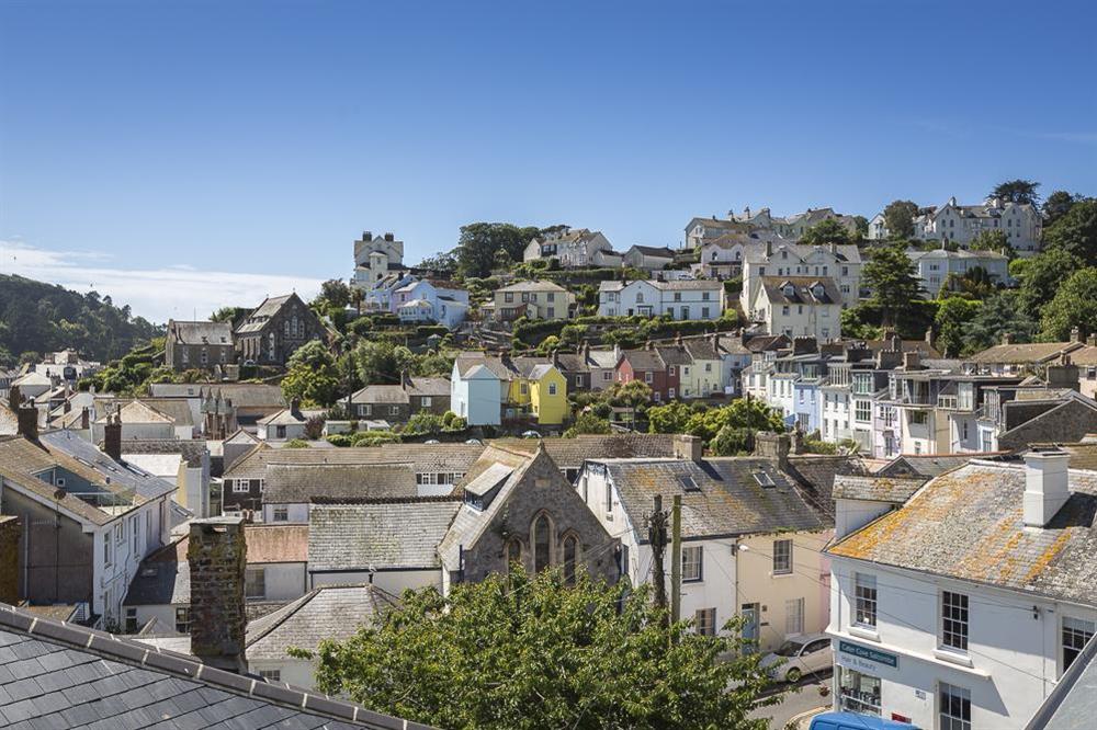Lovely roof top views at 2 Churchill House in Market Street, Salcombe