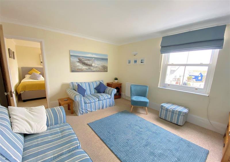 This is a bedroom at 2 Cobb View, Lyme Regis