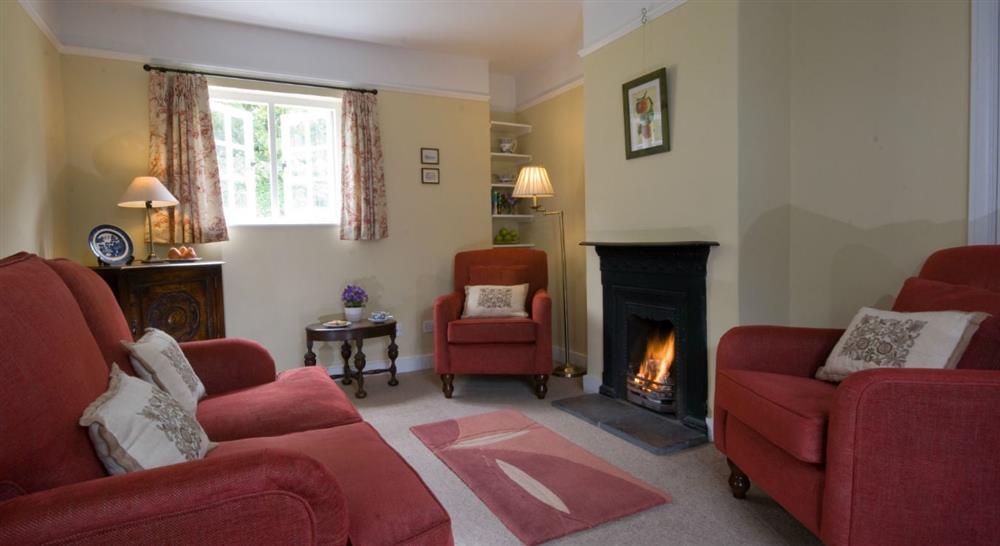 The sitting room at 2 Coleton Barton in Dartmouth, Devon