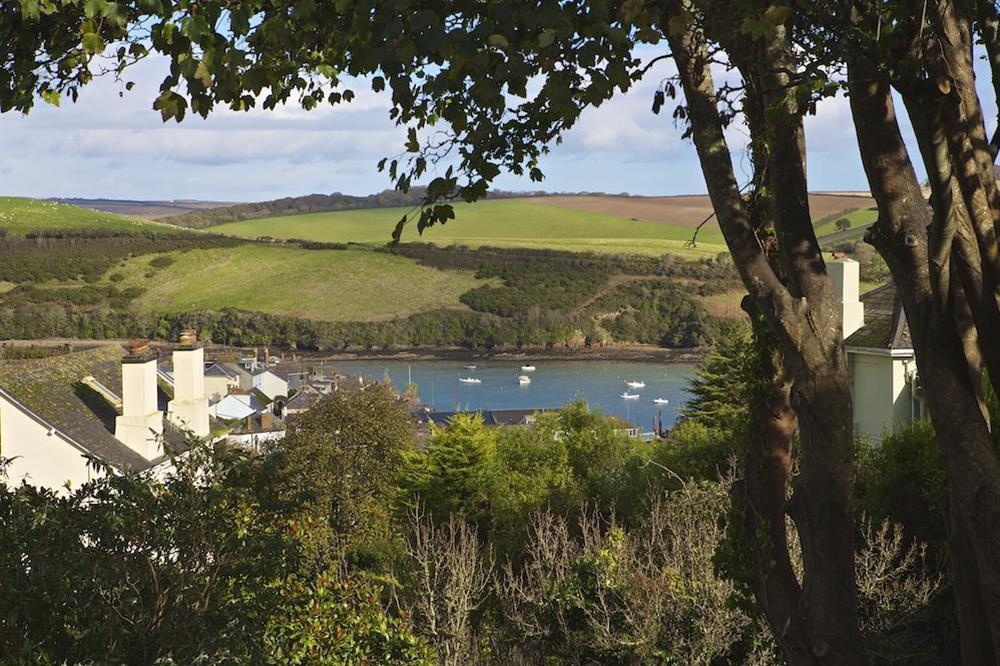 View from the balcony at 2 Combehaven in Allenhayes Road, Salcombe